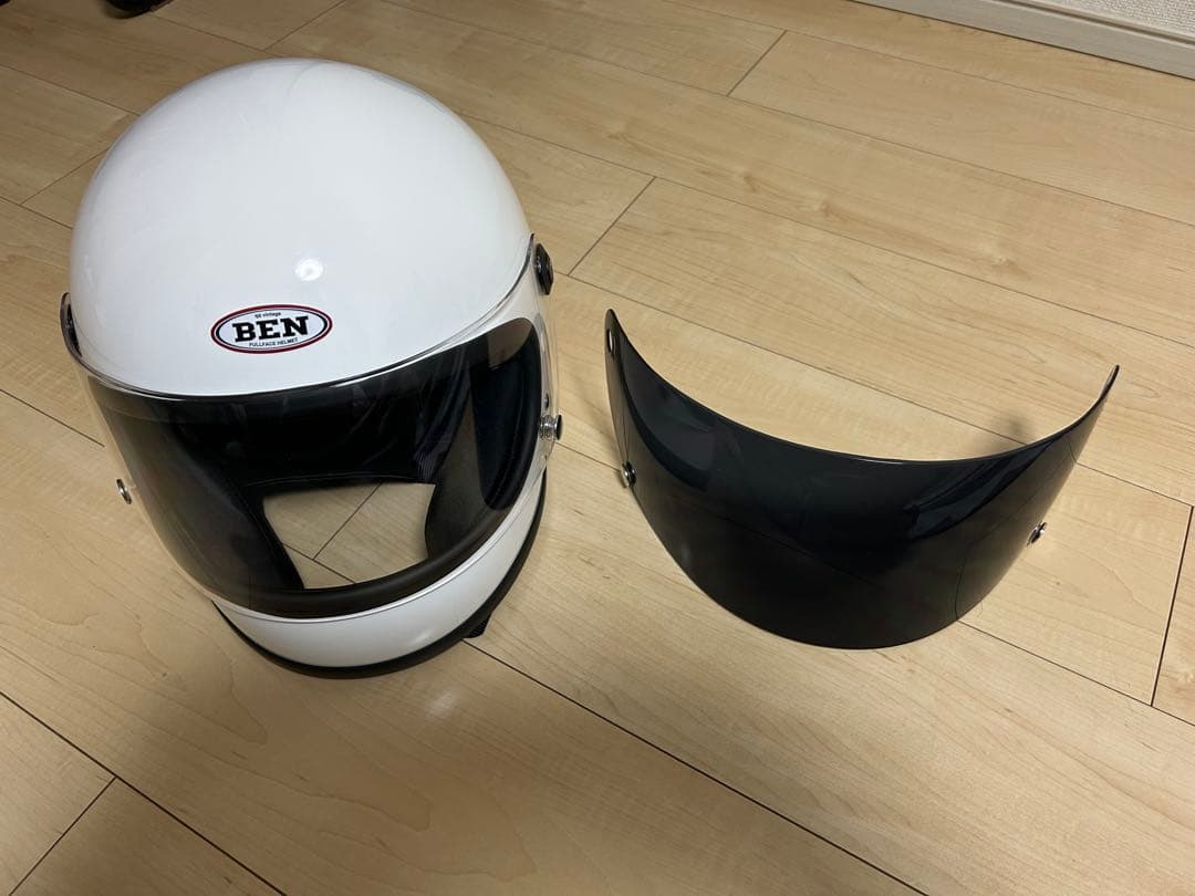 スピードピット　B-60 NEO フルフェイスヘルメット　スモークシールド付き