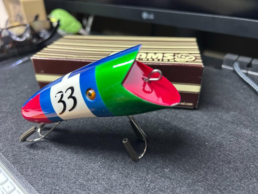 ルアーまとめ売り 未使用 トップウォーター用 木製 アダムス