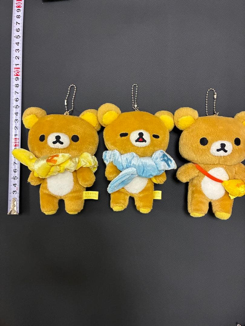 リラックマ　ぬいぐるみ　キーホルダー　18点まとめ売り