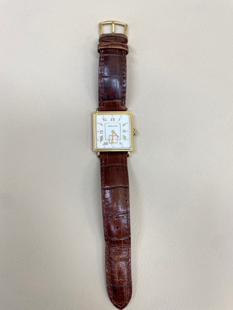 HAMILTON アナログ腕時計　ハミルトン　革ベルト