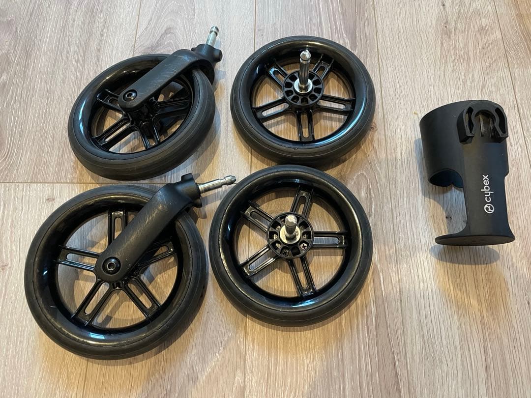 サイベックス　メリオ　ベビーカー　ブラック　ドリンクホルダー付き