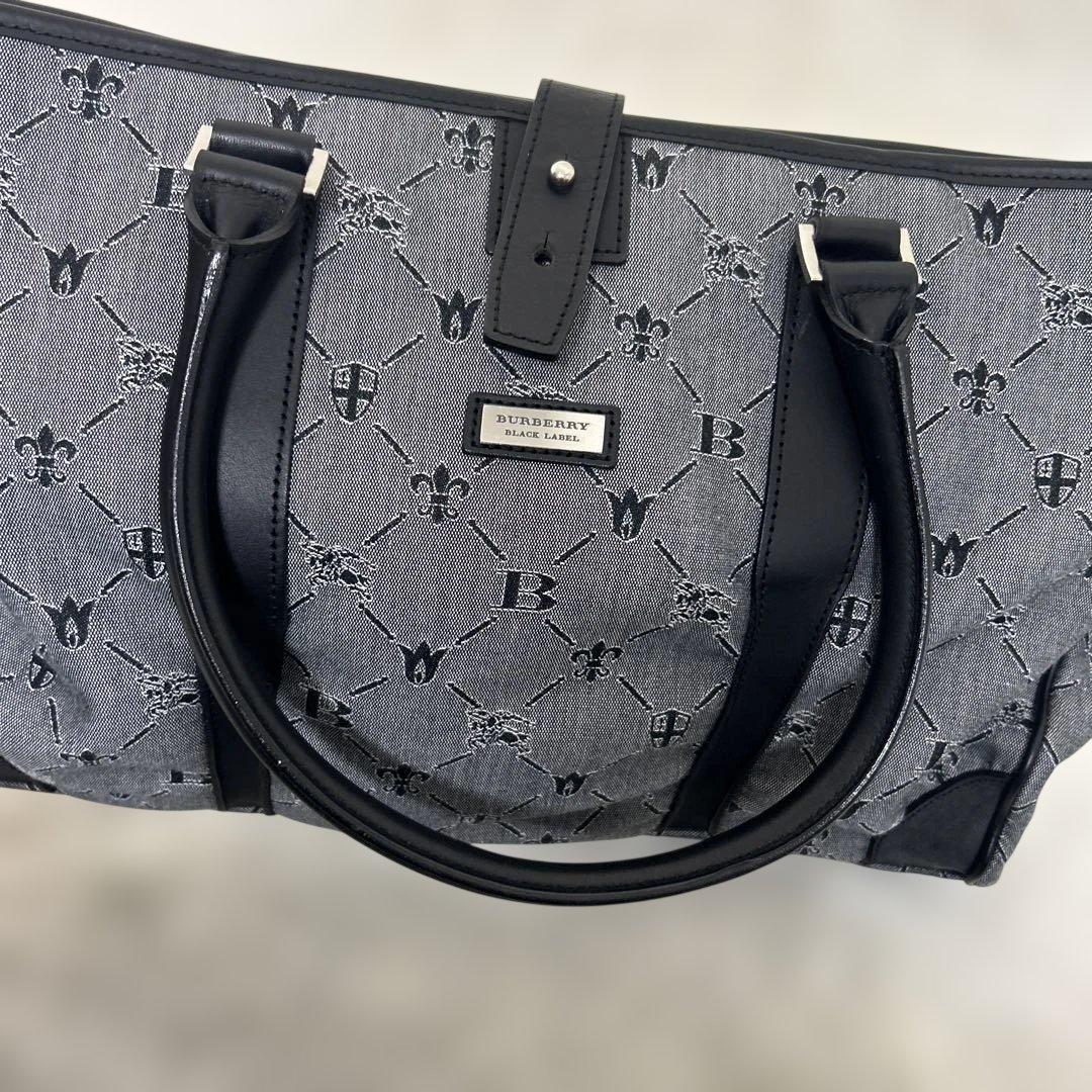 ✨️希少✨️極美品　バーバリーブラックレーベル　モノグラムビジネストートバッグ