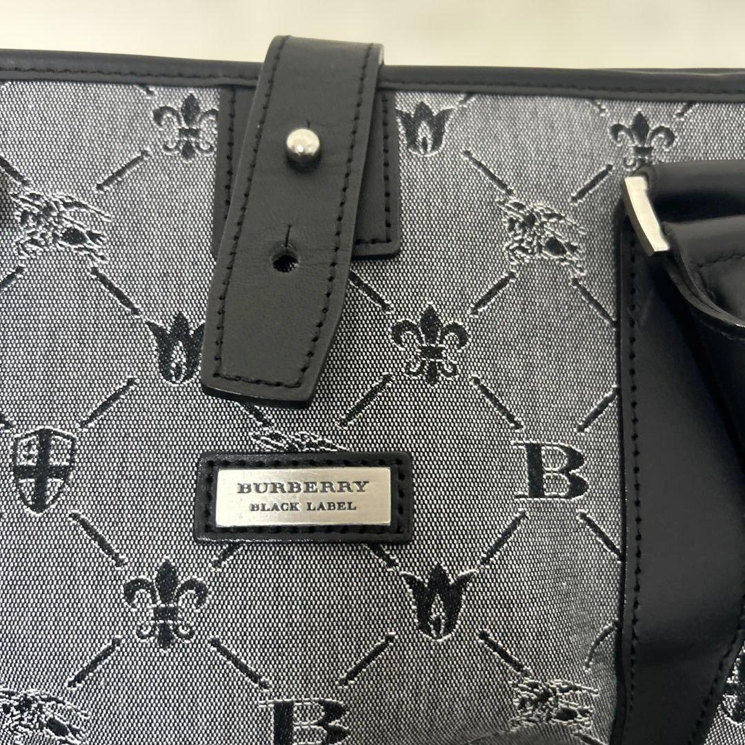 ✨️希少✨️極美品　バーバリーブラックレーベル　モノグラムビジネストートバッグ