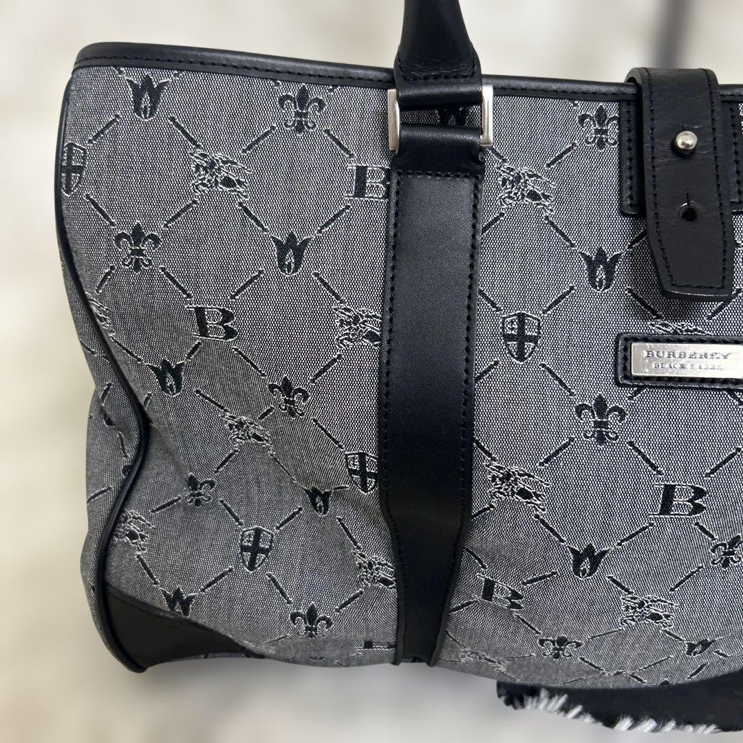 ✨️希少✨️極美品　バーバリーブラックレーベル　モノグラムビジネストートバッグ