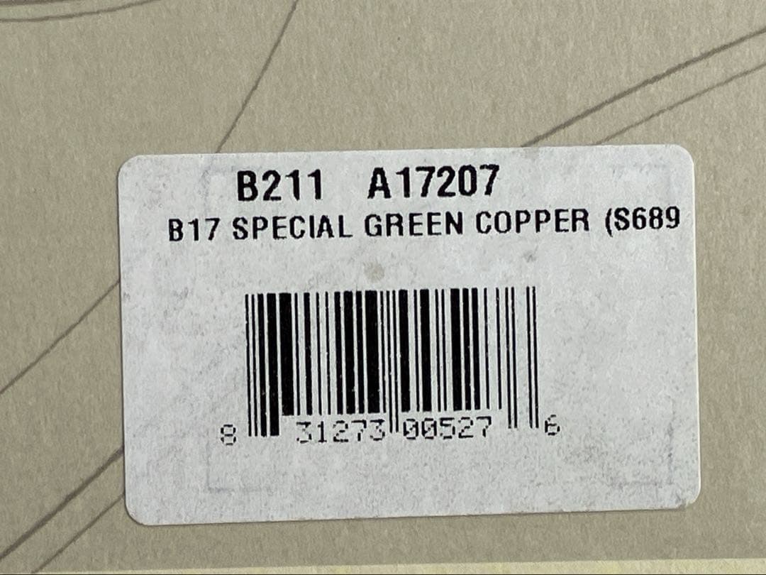 ブ*ー様 ブルックス サドル B17 Special Green Copper,