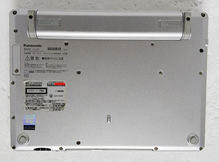 DVDマルチ付 Panasonic CF-SZ6（予備バッテリーあり）