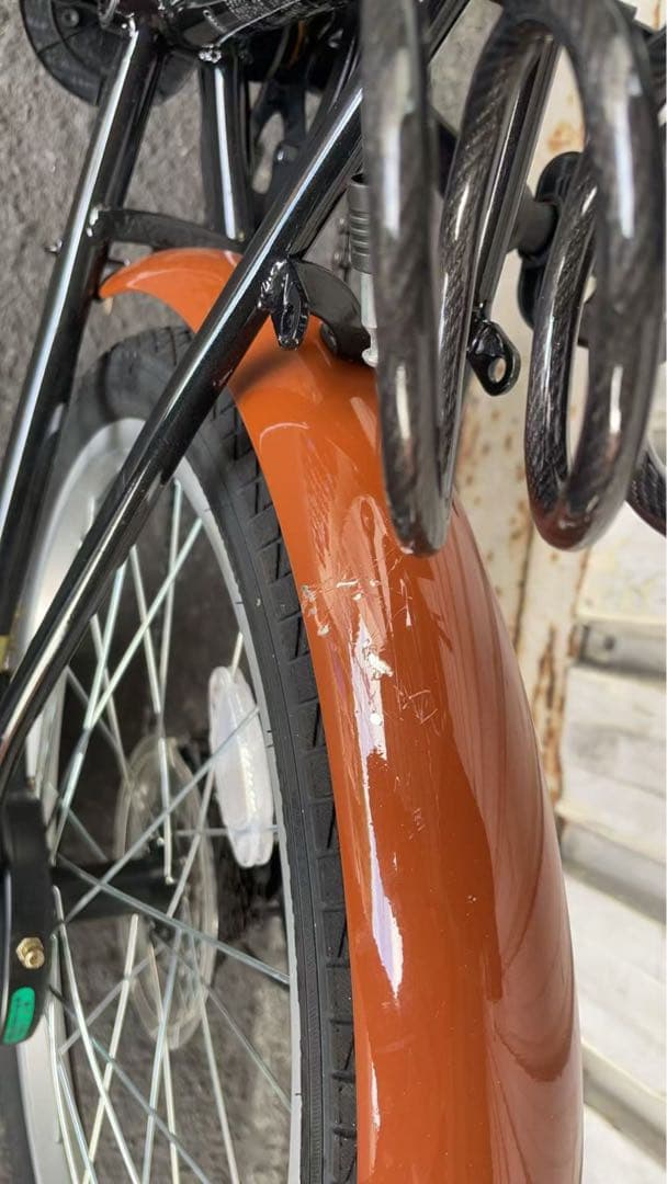 20インチ 折りたたみ 自転車 シマノ 6段変速 鍵 カゴ