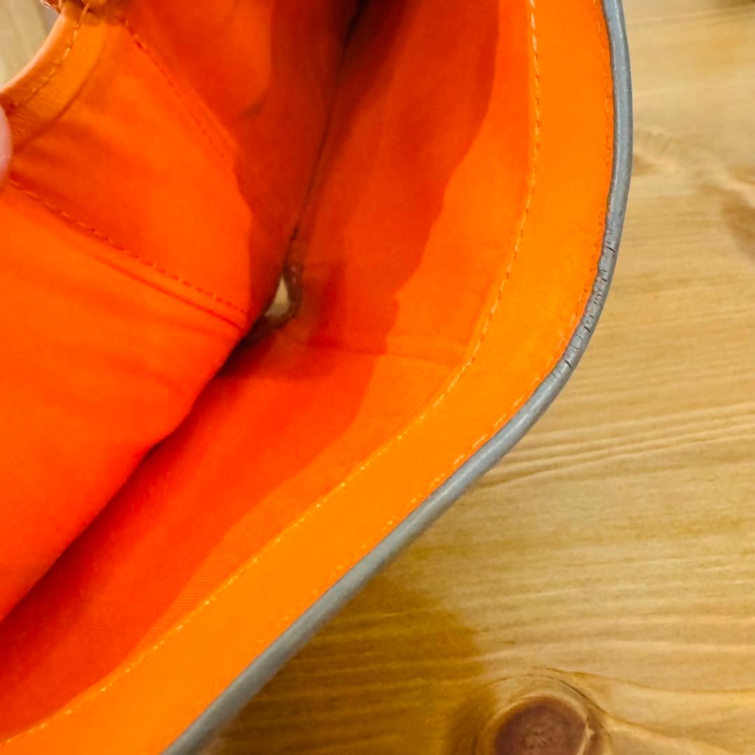 DIESEL ディーゼル 二つ折り財布 グレー バックル