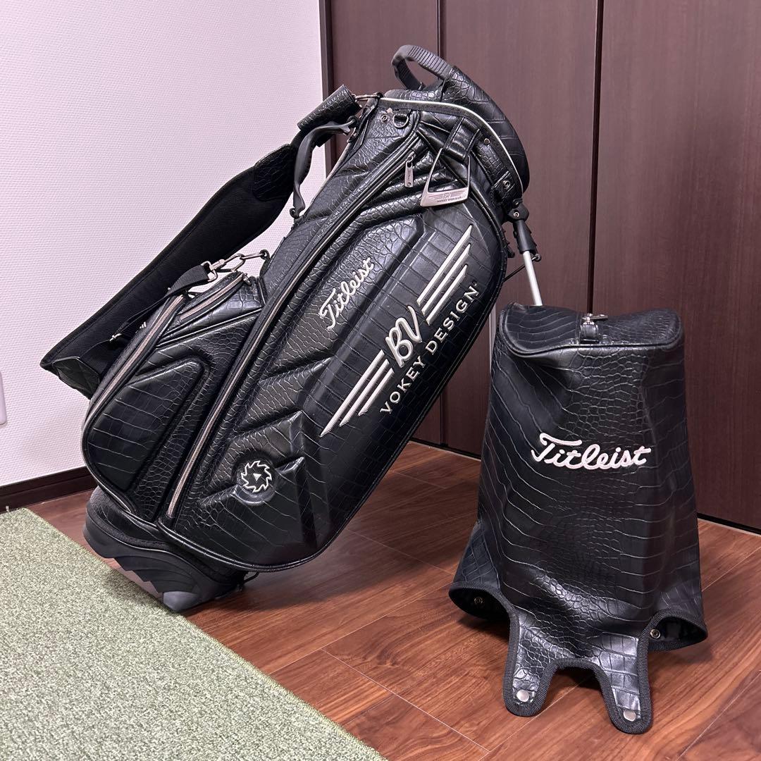 タイトリスト VOKEY DESIGN キャディバッグ スタンド クロコデザイン