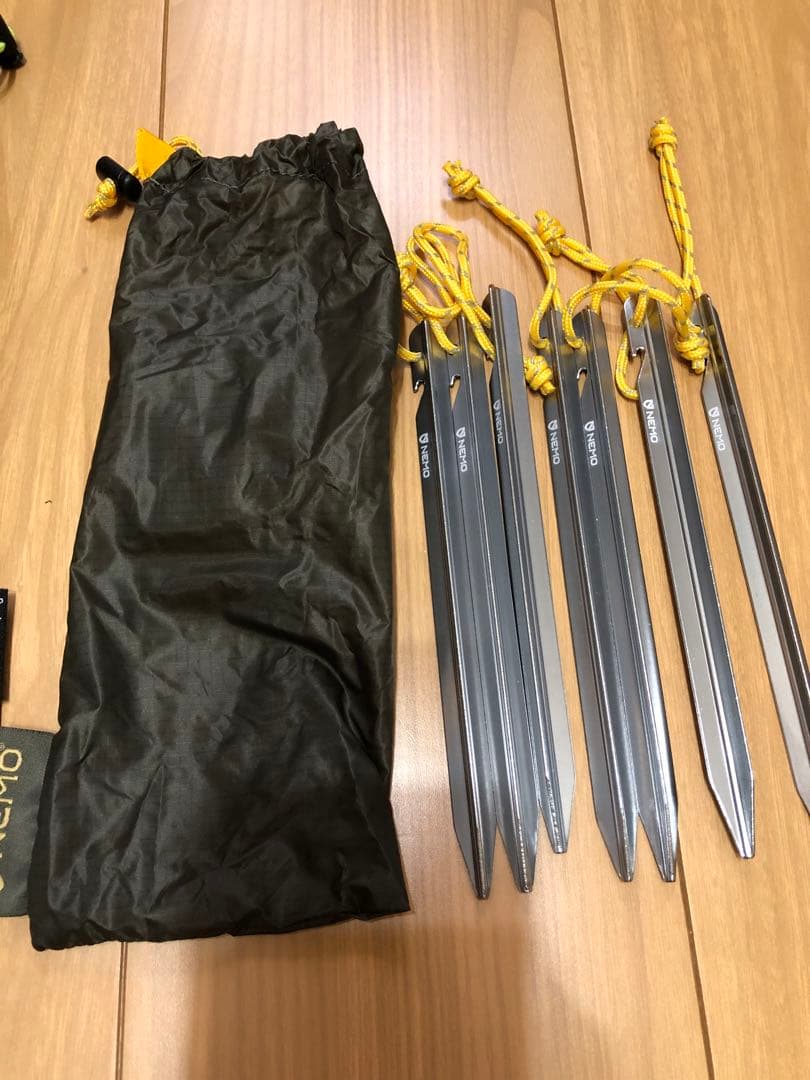 値下げ！美品！NEMO ATOM 2P 2人用テント　フットプリント付き！