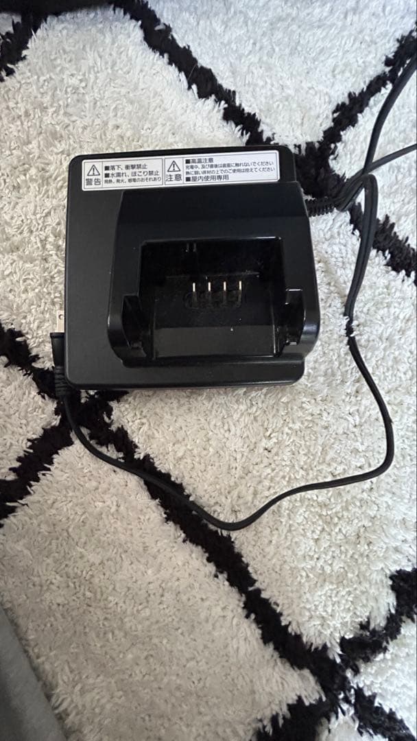 Panasonic 電動自転車用充電器 黒