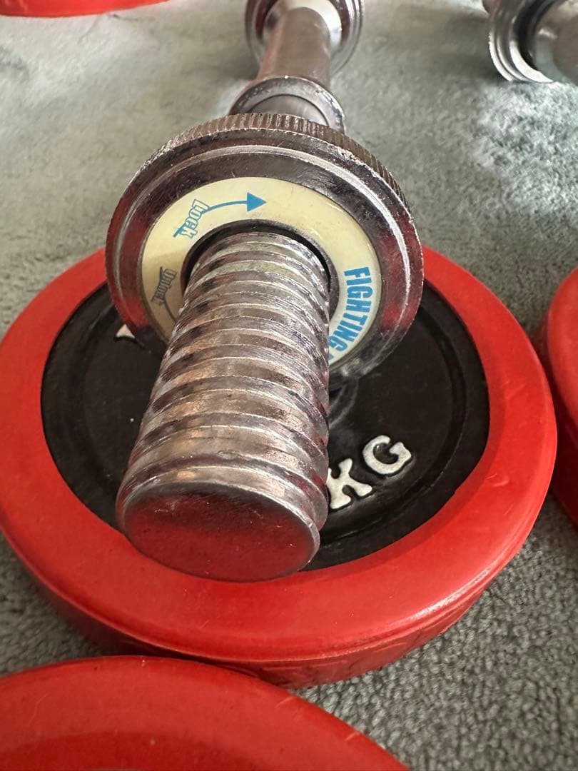 ファイテングロード　ダンベルプレートセット 計35k