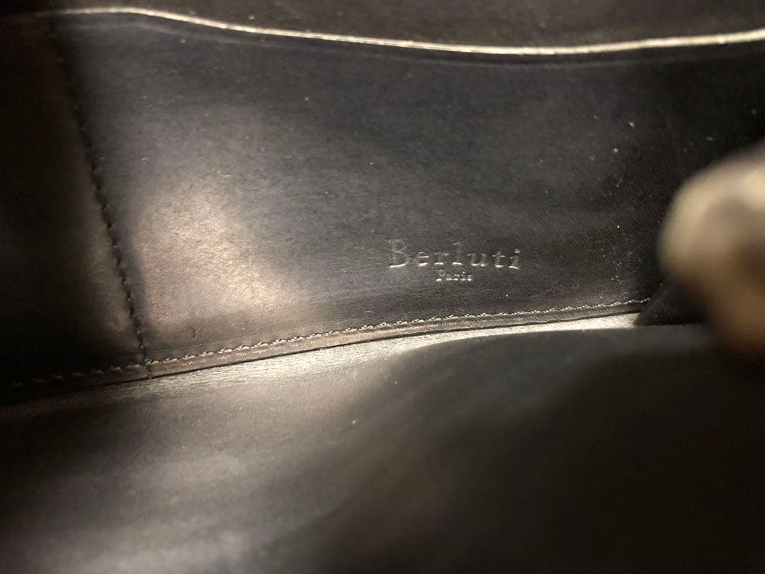 ☆ベルルッティ イタウバ　長財布　ブラック　ゴールデンパティー