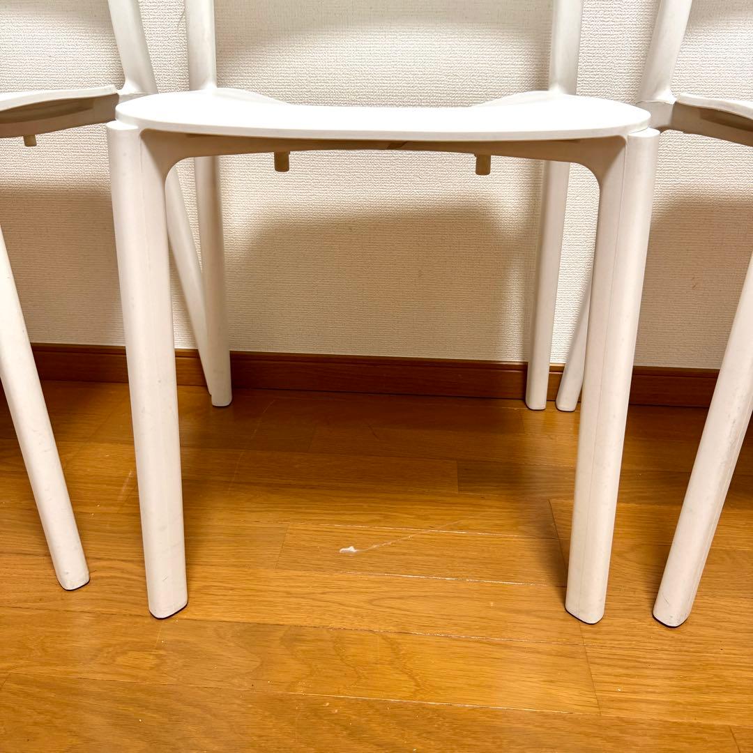 ブースカえみ IKEA JANINGE イケアヤニンゲダイニングチェア4脚