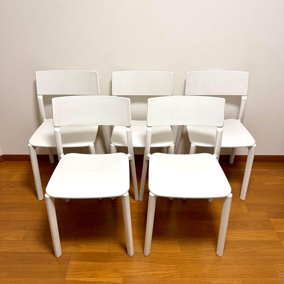 ブースカえみ IKEA JANINGE イケアヤニンゲダイニングチェア4脚
