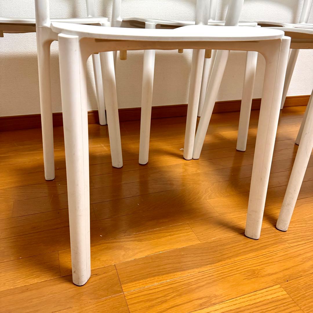 ブースカえみ IKEA JANINGE イケアヤニンゲダイニングチェア4脚