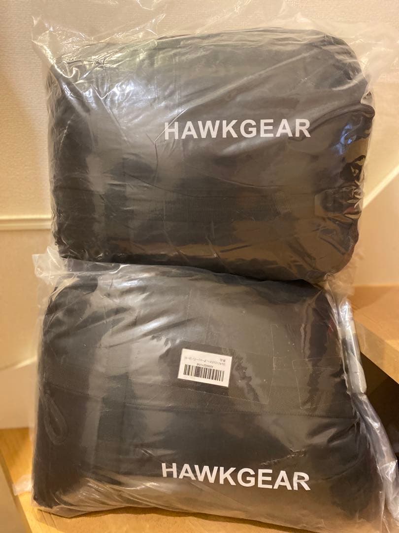 【新品】2個 シュラフ 寝袋 ネイビー カーキ ホークギア