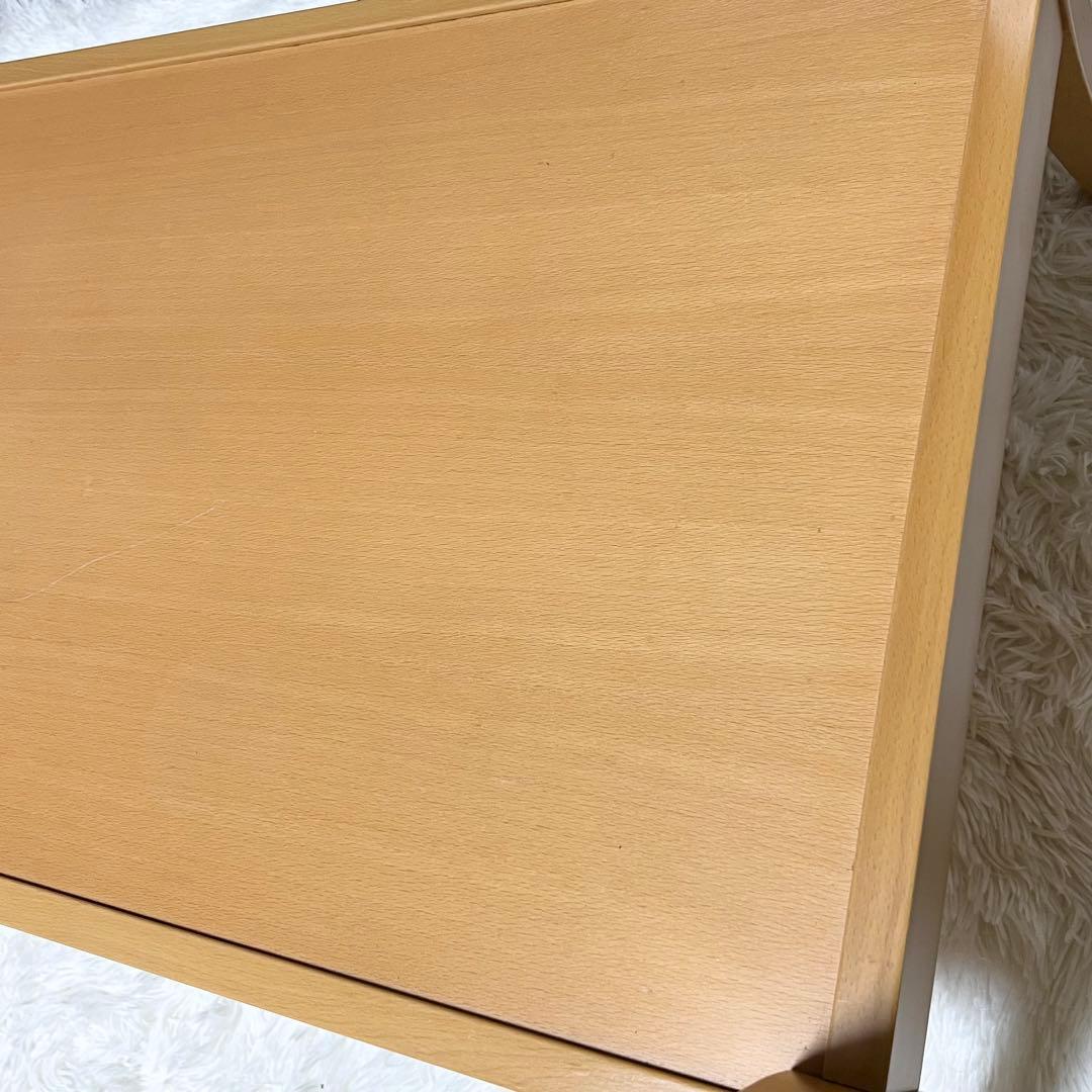 【良品】 ガラステーブル　ローテーブル 120 × 70 × 41 カリガリス