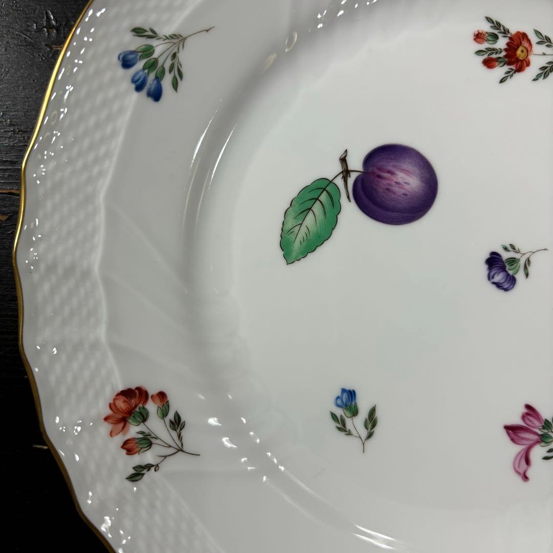 リチャードジノリ　イタリアンフルーツ(ベッキオフルーツ)24cm　残り2枚セット