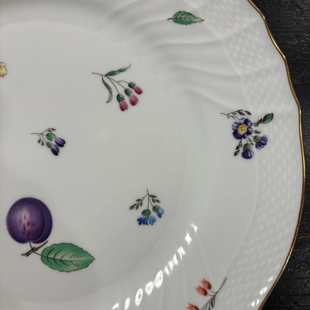 リチャードジノリ　イタリアンフルーツ(ベッキオフルーツ)24cm　残り2枚セット