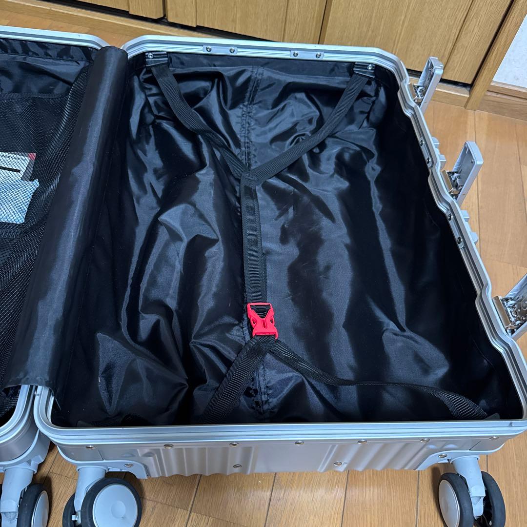 レジェンドウォーカー 1512 アルミ スーツケース 64L M シルバー