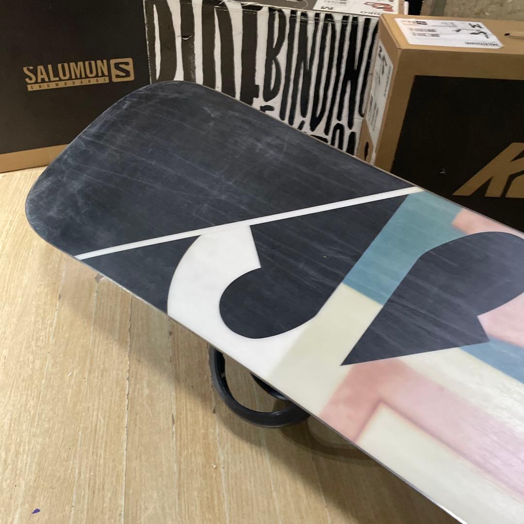SALOMON×M3　サロモン　バインディング付スノーボードセット