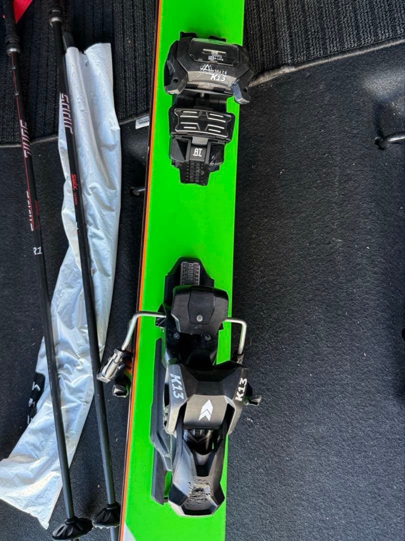 スキー ビンディング Kastle Attack K13 ソールサイズ調整可