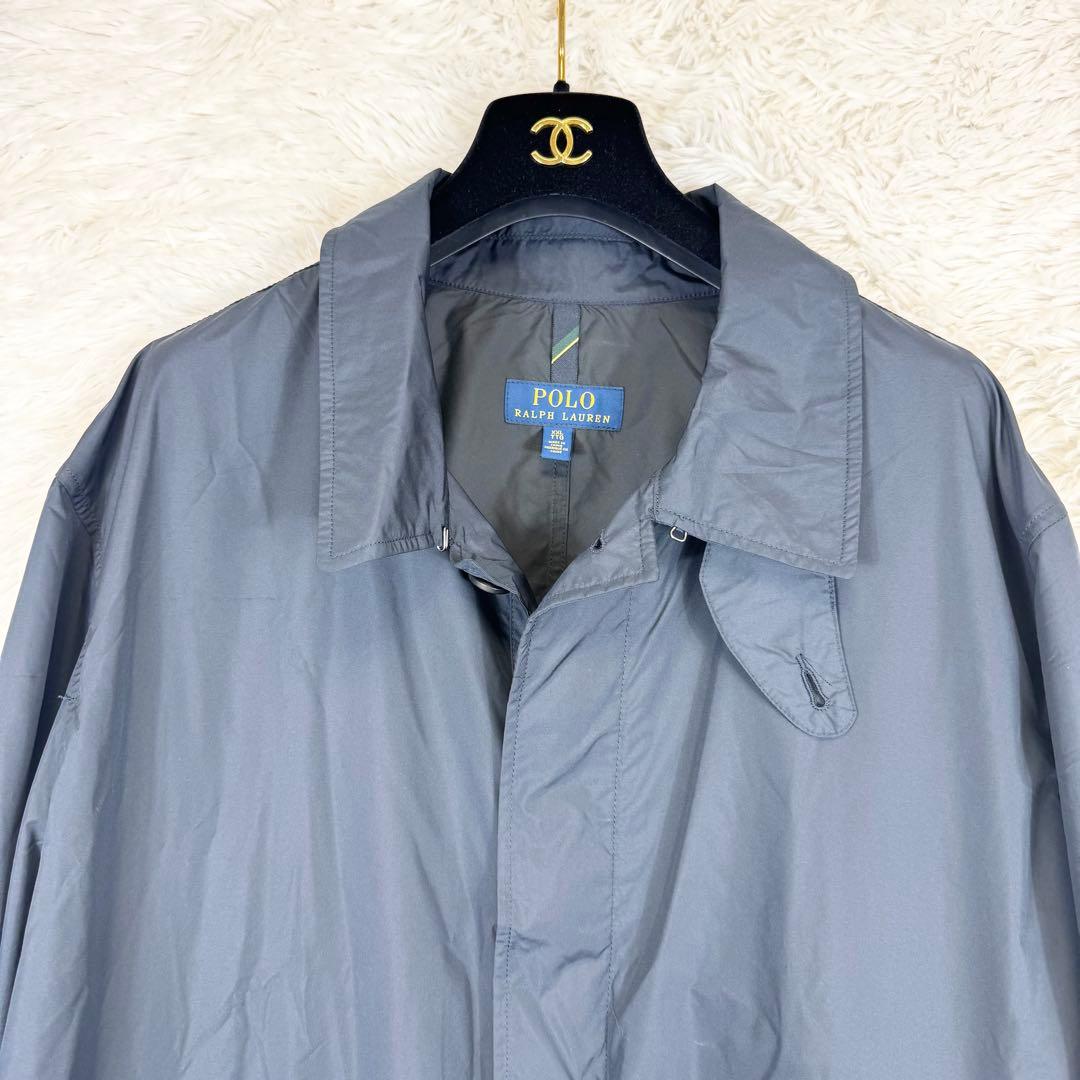 【美品】POLO RALPH LAUREN ポケッタブル ステンカラー XXL