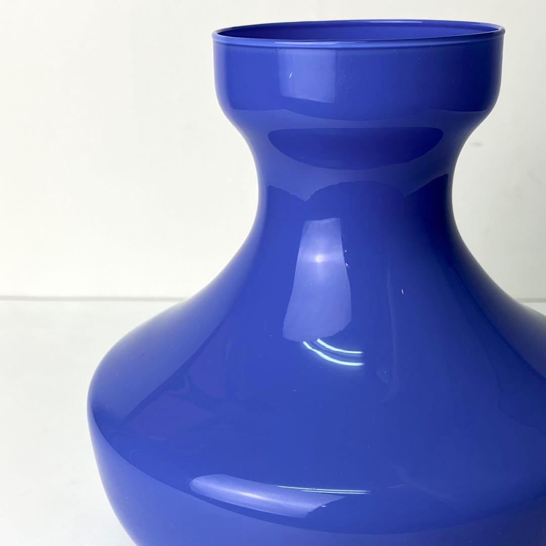 イタリア ガラス ベネチア 花瓶 フラワーベース ヴィンテージ 60s70s