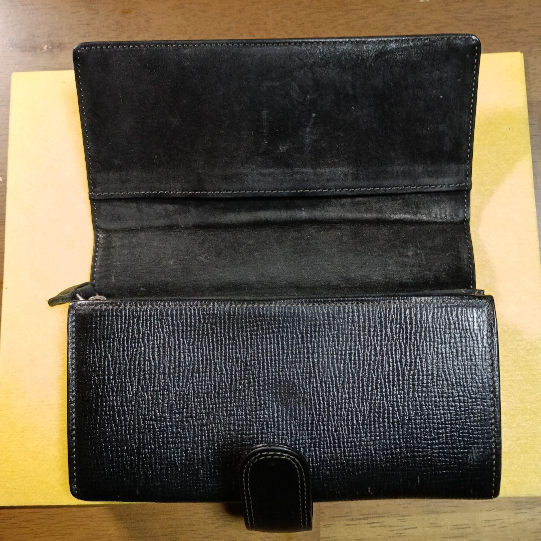 PORTER 黒 レザー 長財布