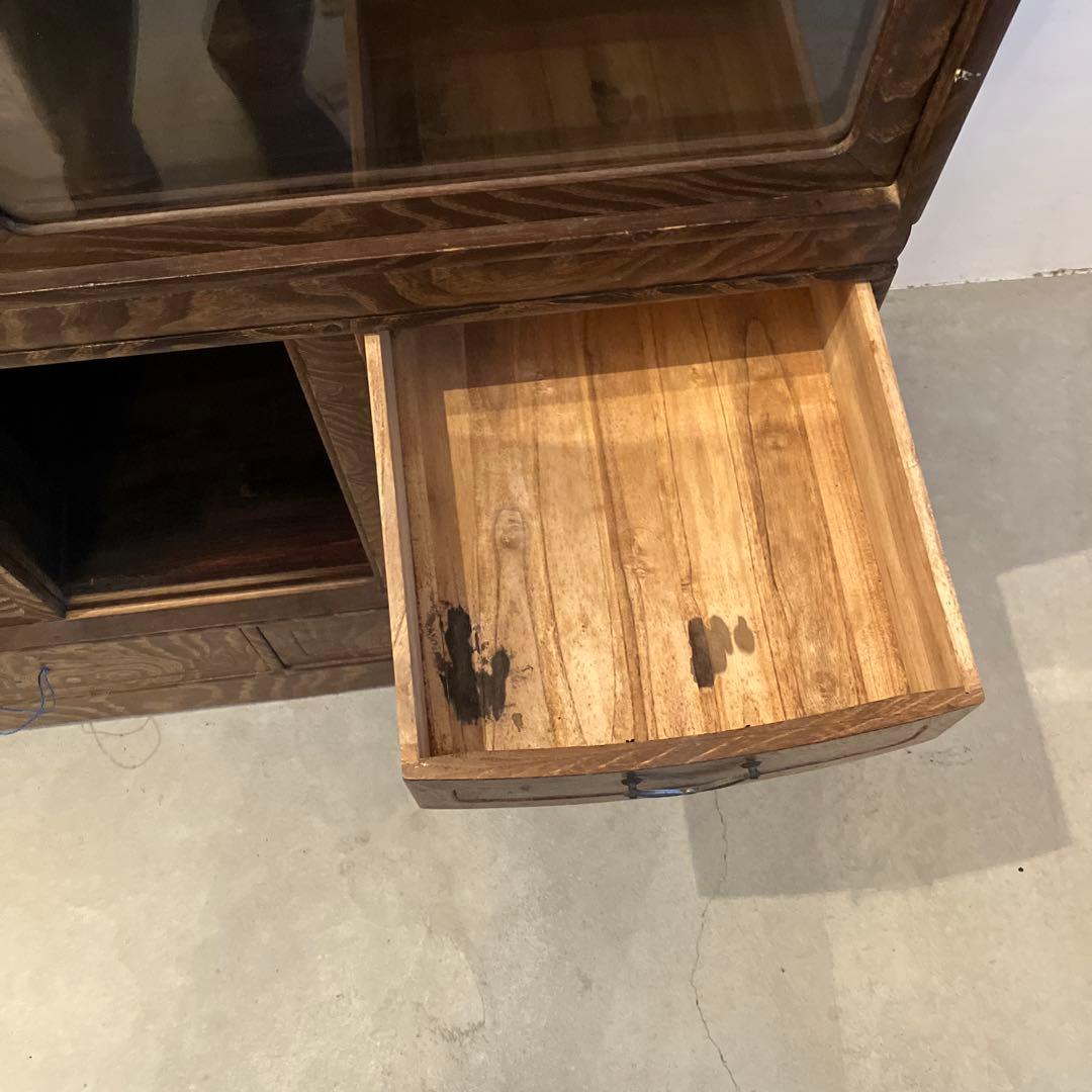 茶箪笥　昭和レトロ　細かい作り