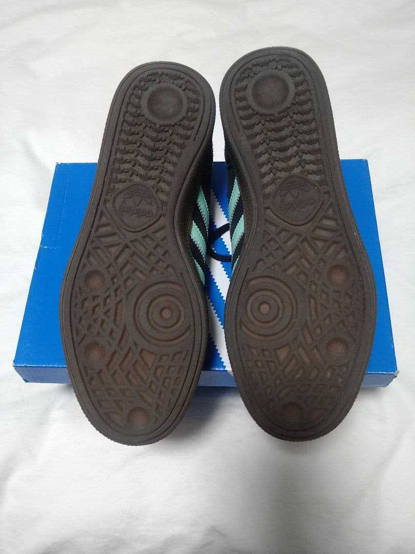 adidas　アディダス　 ハンドボール スペツィア　ブラックミント24.5cm