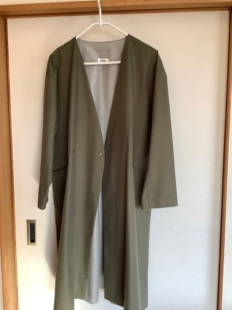 プランテーションデサントウールミックスレイヤーコート
