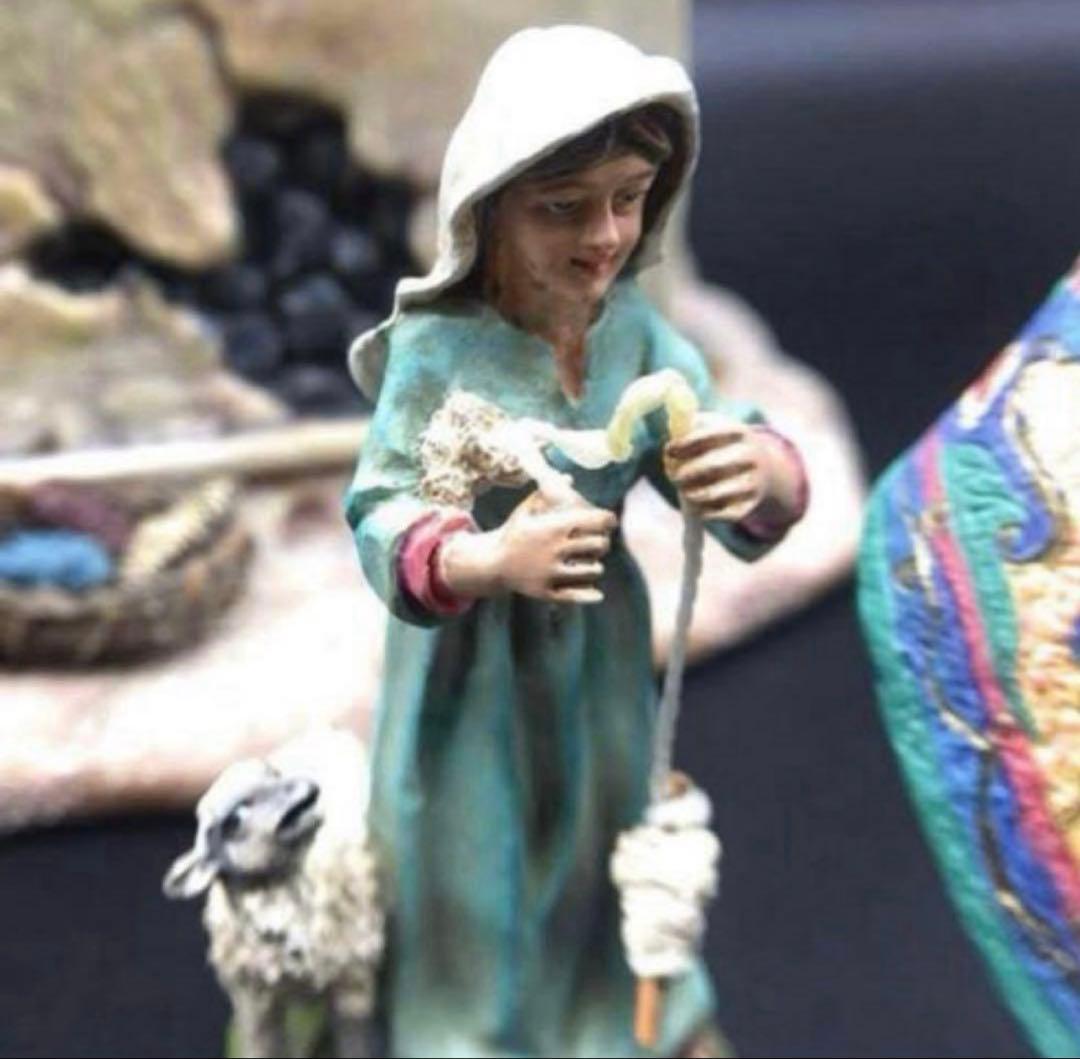 美品 DEPARTMENT56 Bethlehem 聖書 ベツレヘム ラグ商人