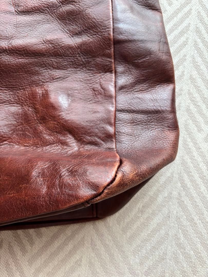 【値下げ】レザー トートバッグ　ダニエルアンドボブ