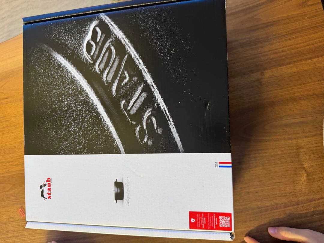 【新品未使用】STAUB ストウブ　ワナベ　 鍋　XL スノーフレーク　24cm
