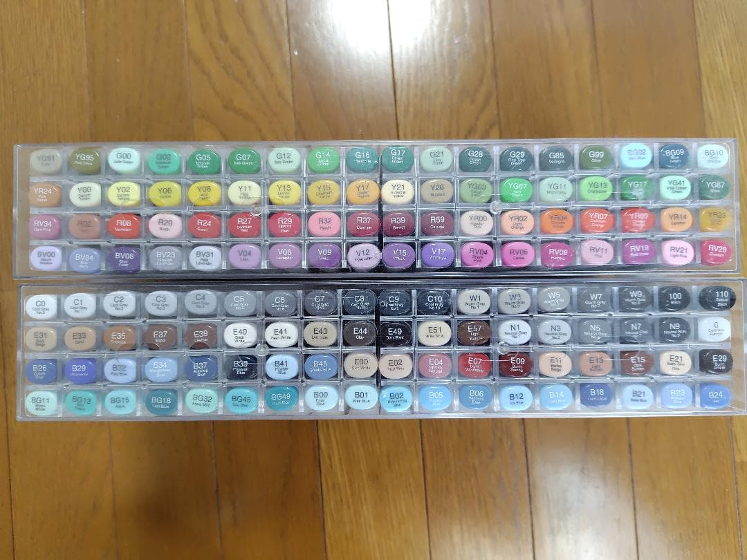 コピックスケッチ　144色