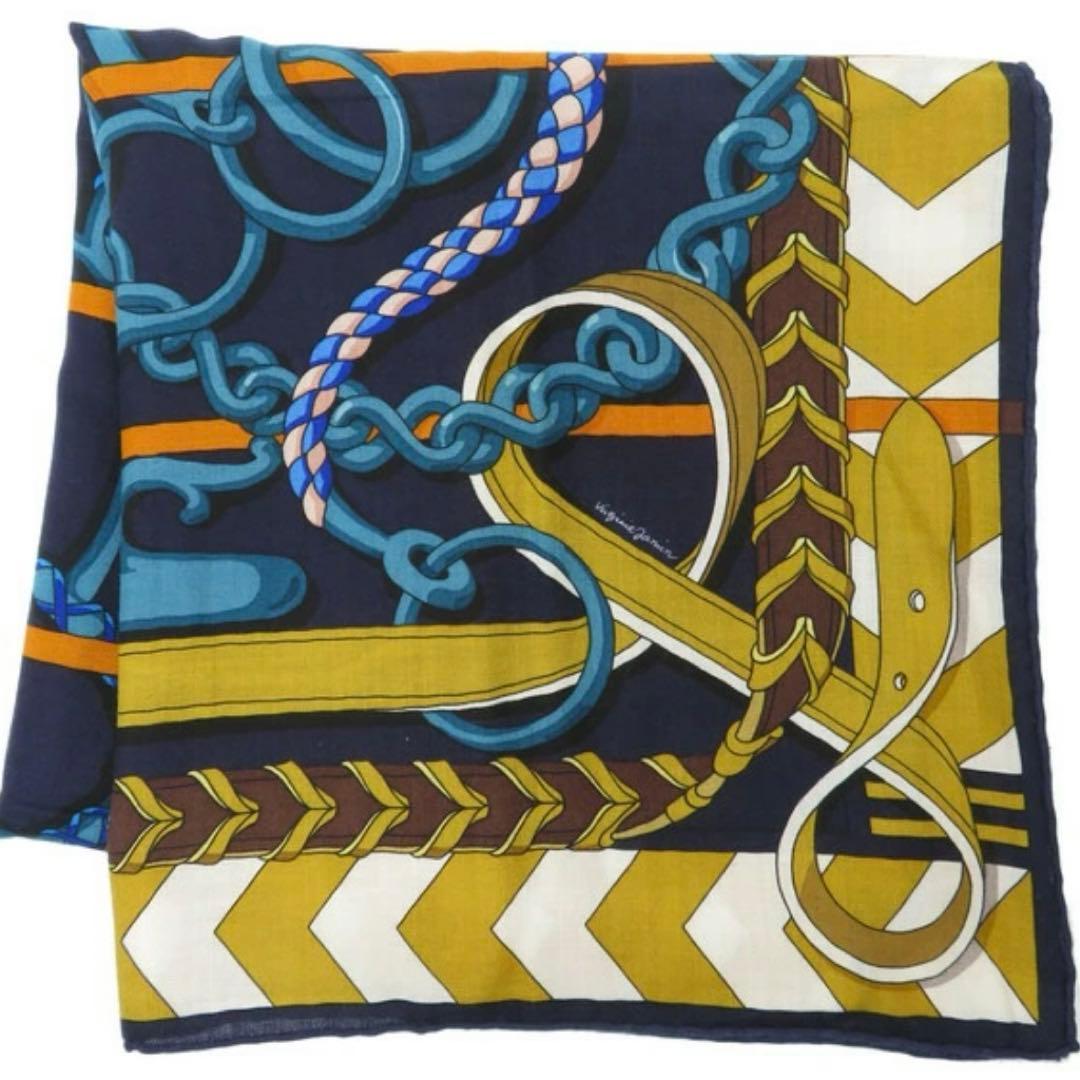 エルメス　カシシル140 乗馬の装具一式　カシミヤシルク