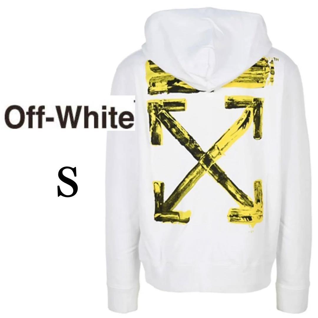 エース ✨美品✨オフホワイト　クロスアロー　パーカー　フーディ　バックロゴ
