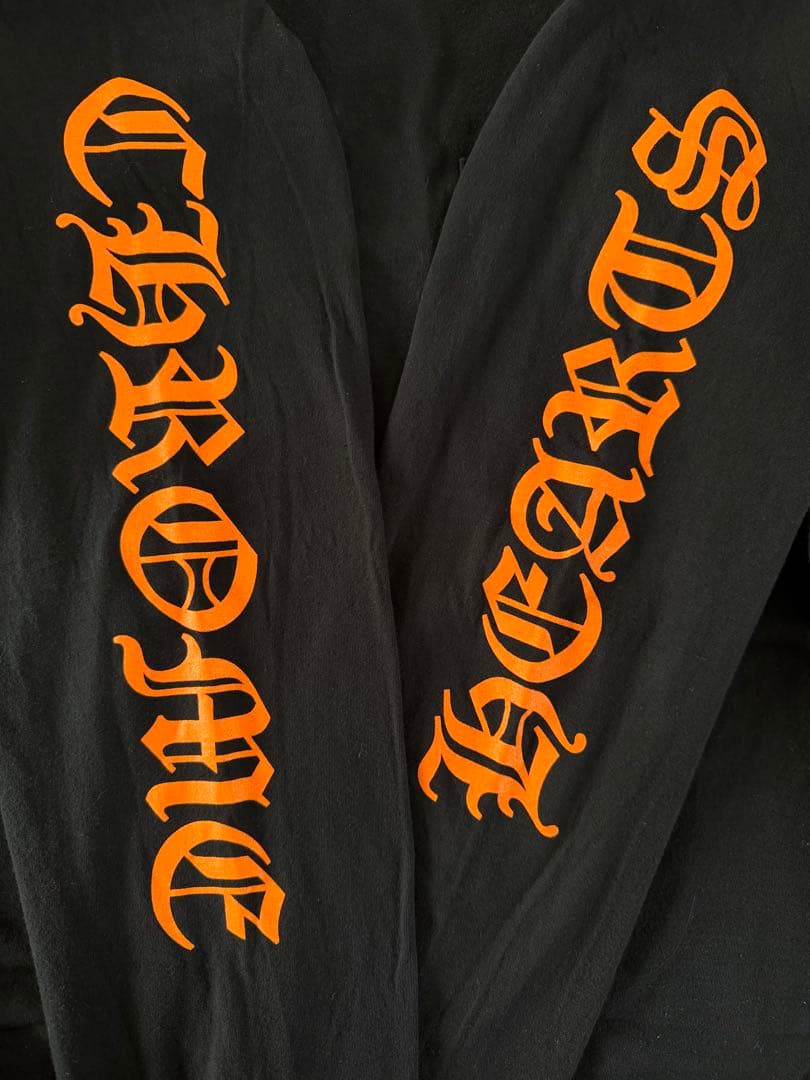 12日までお値下げ‼︎クロムハーツ ハリウッドスクリプトロゴロングスリーブTシャツ