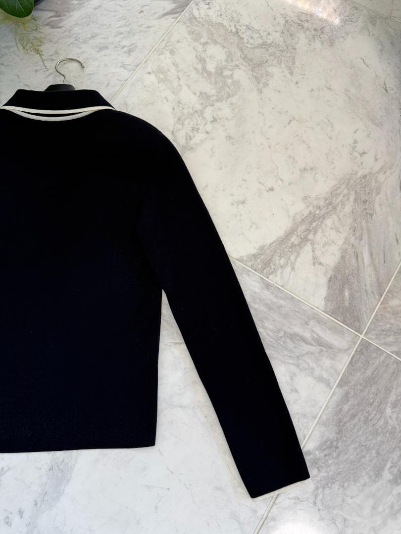 掲載商品★極美品★FOXEY/フォクシー セーター キャラメルリボン ウール38