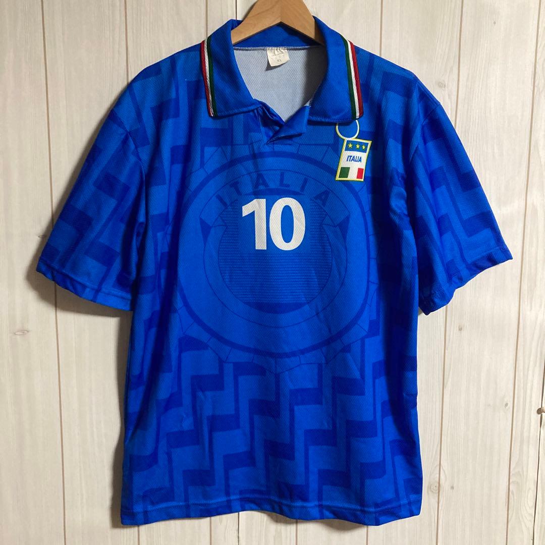 希少90sイタリア代表デルピエロSPモデル10番サッカーゲームシャツユニフォーム