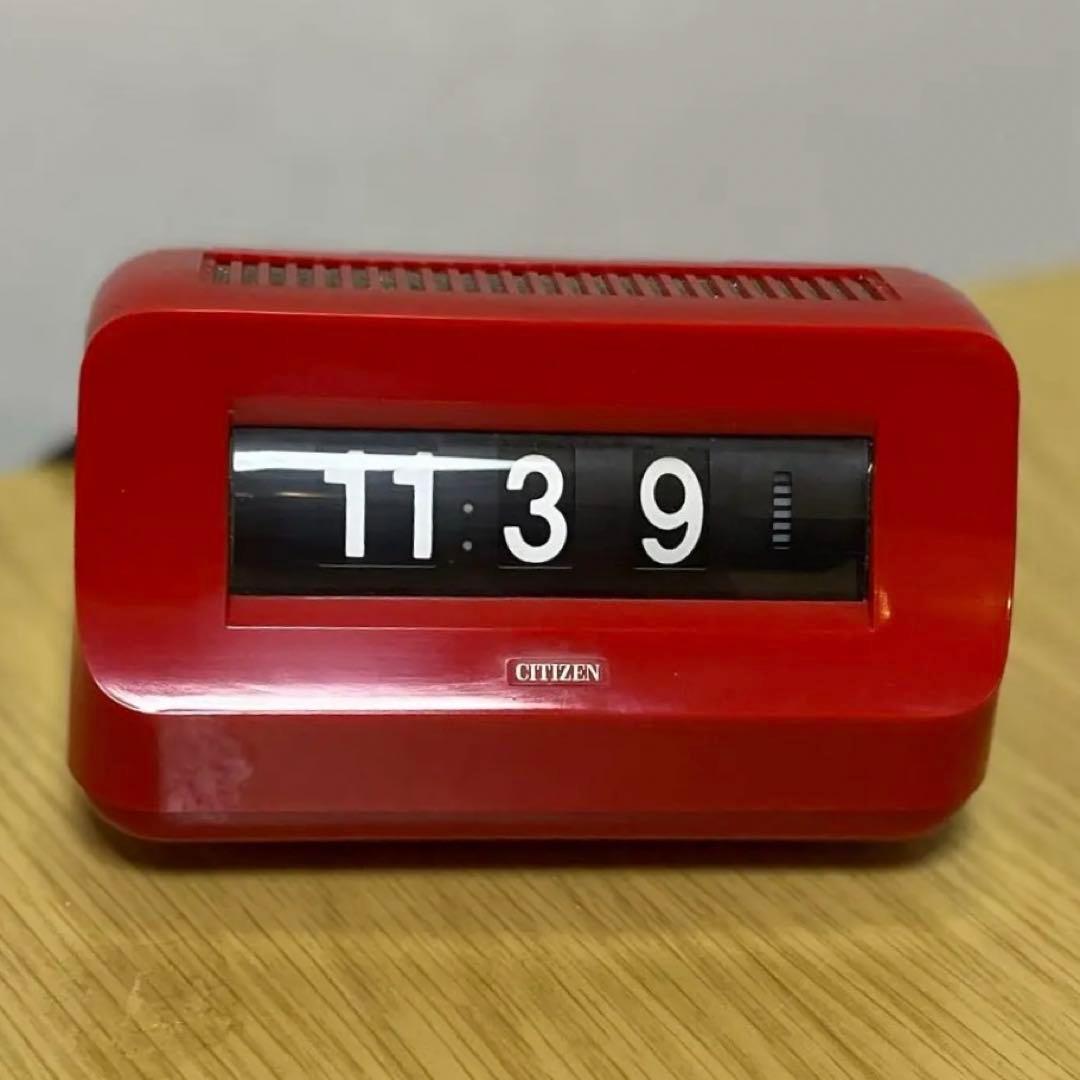 【メンテ済・動作正常】レア CITIZENドラムクロック DK703
