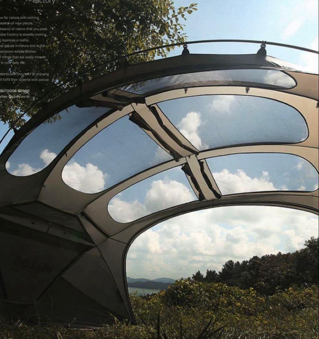 HELLOS Snail Shelter（本体）-BLACK テント