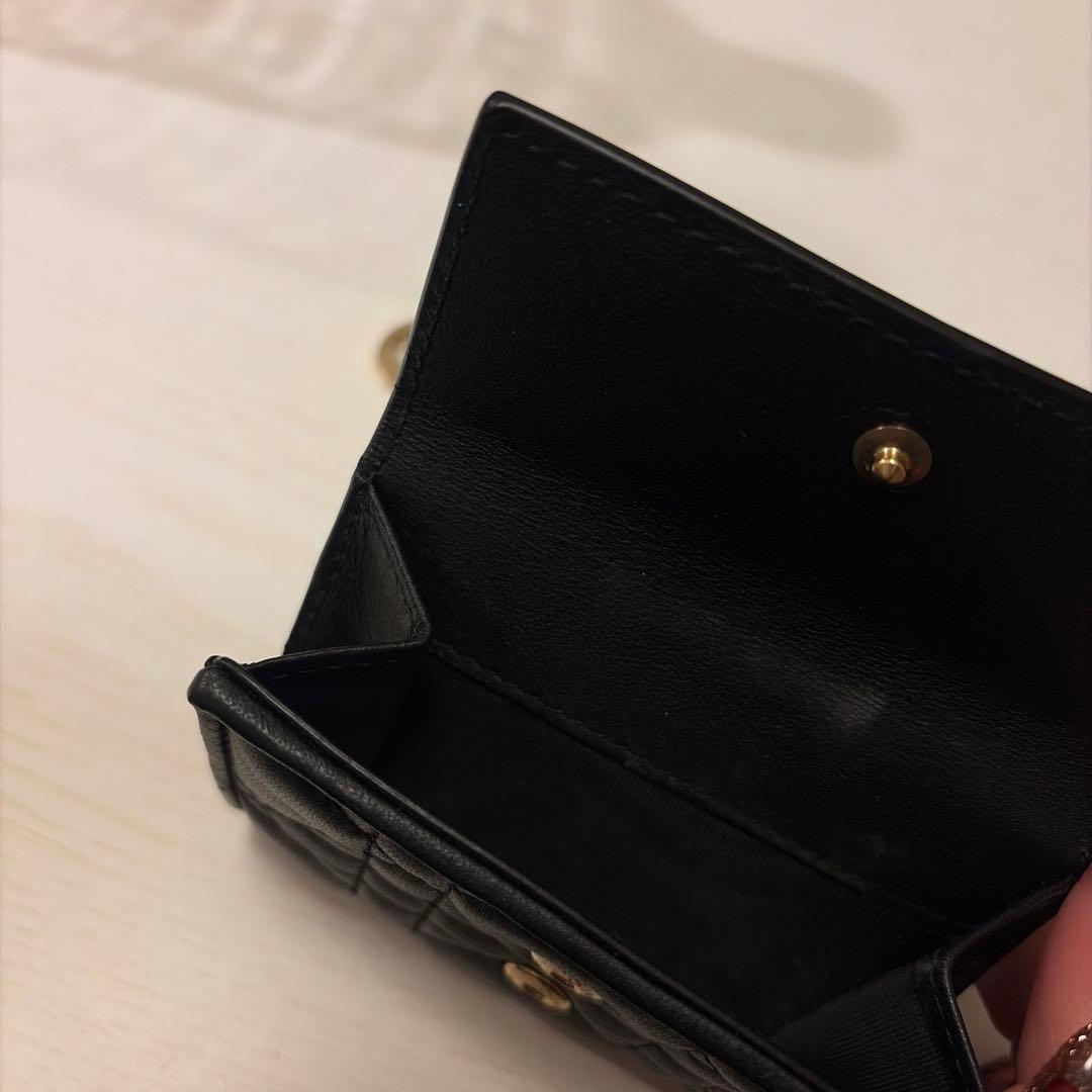 y.kChristian Dior 3つ折り財布 ブラック