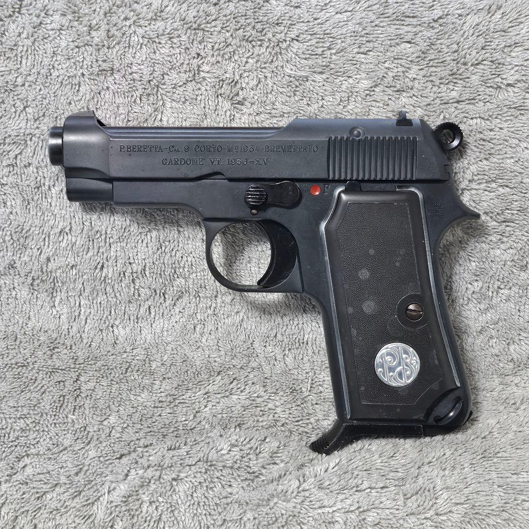 WA 純正HWガスブロ ベレッタ M1934 カーボンブラック HW