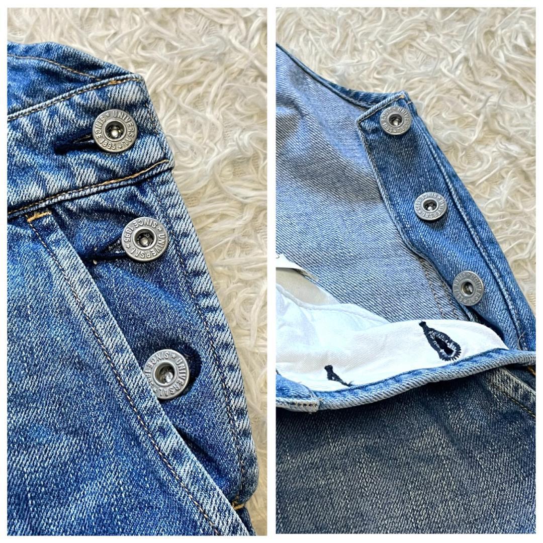 CANAL JEAN arc × YA-YA デニム テーパードオーバーオール