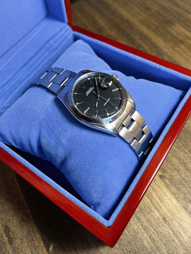 h*k様 ロレックス　オイスターデイト　オリジナル黒文字盤　デイトジャス