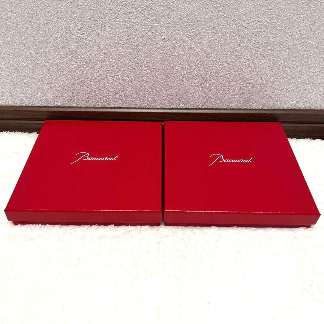 Baccarat スウィングプレート皿 2枚セット
