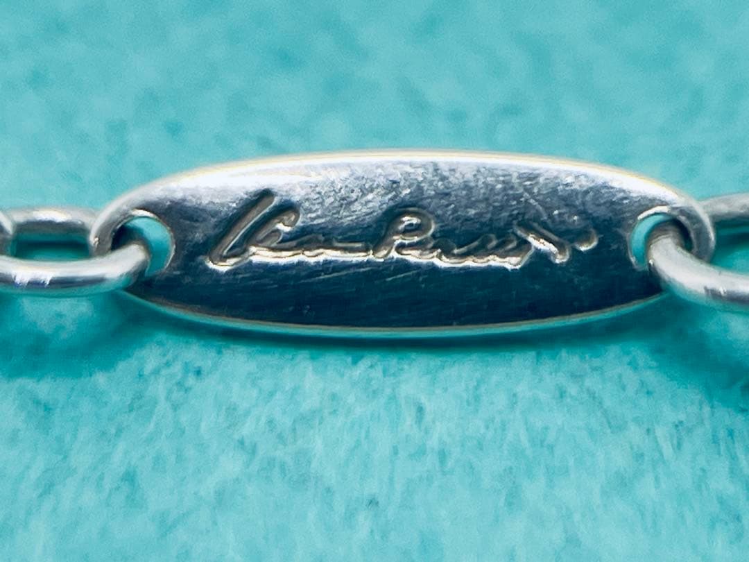 c795 美品　希少　ティファニー　ティアドロップ　5連　ブレスレット　925